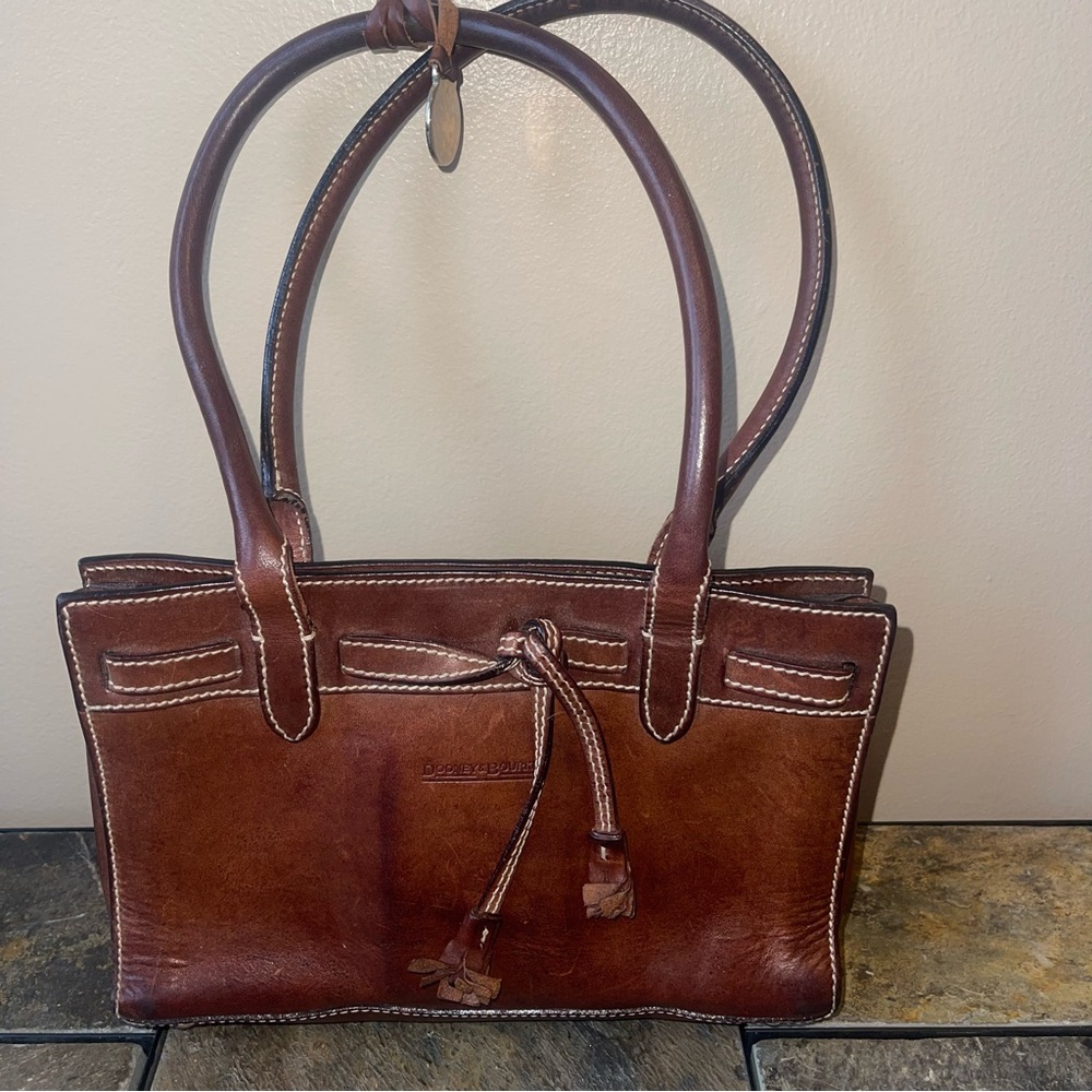 Dooney & Bourke Brown Leather Handbag
